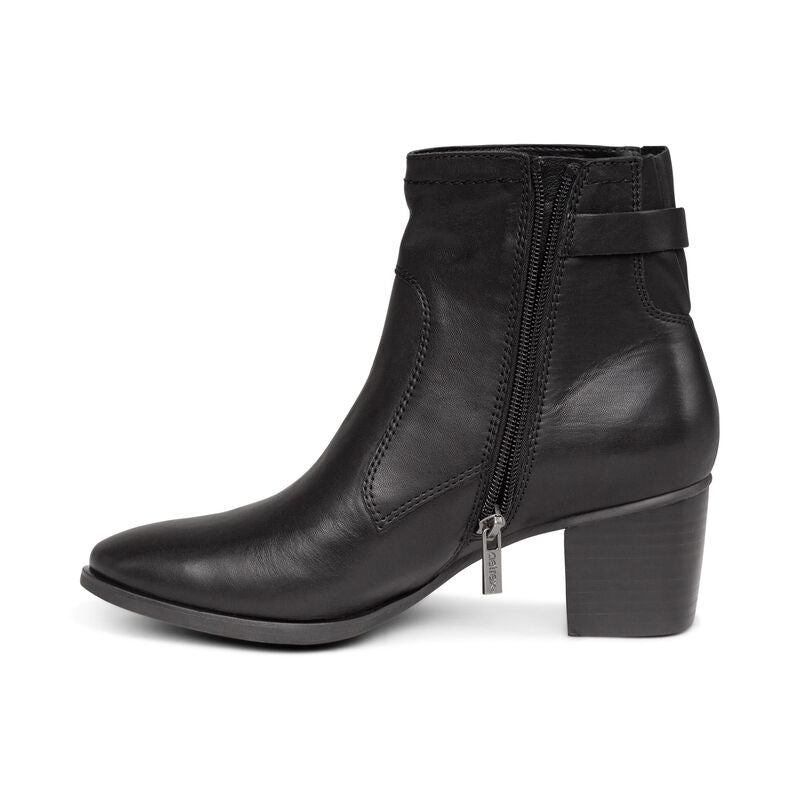 Rubi Buckle Boot in Black