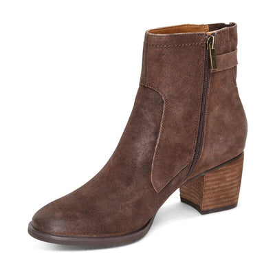 Rubi Buckle Boot in Dark Brown CLOSEOUTS