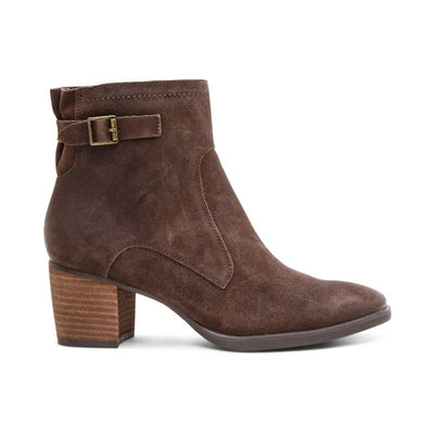 Rubi Buckle Boot in Dark Brown CLOSEOUTS