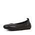 Allegro Leather Ballet Flat in Black