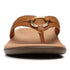 Tide Aloe Mocha Leather Flip Flop