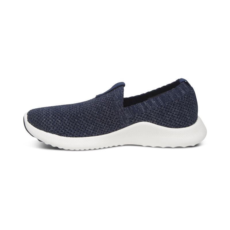 Angie Slip On Sneaker in Navy