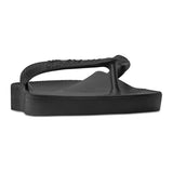 Archies Arch Support Flip Flops in Black