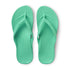 Archies Arch Support Flip Flops in Mint