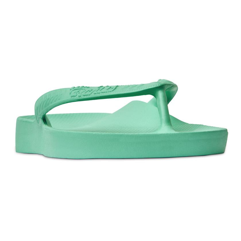 Archies Arch Support Flip Flops in Mint