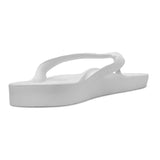 Archies Arch Support Flip Flops in White