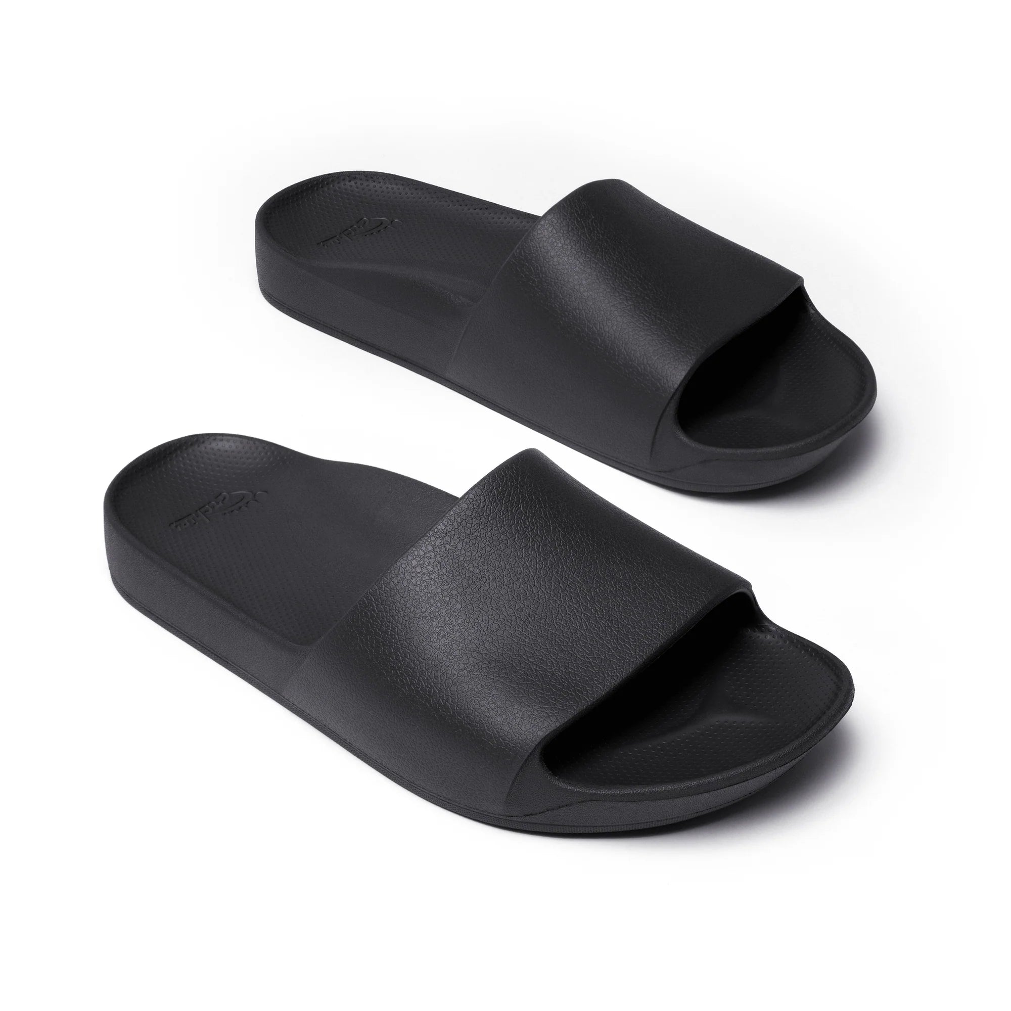 Archies Arch Support Slides in Black