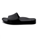 Archies Arch Support Slides in Black