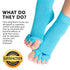 Happy Feet Alignment Sock in Blue