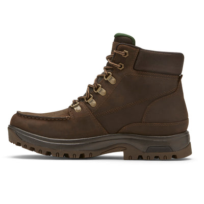 8000 Works Moc Toe Boot 4E Width in Brown CLOSEOUTS