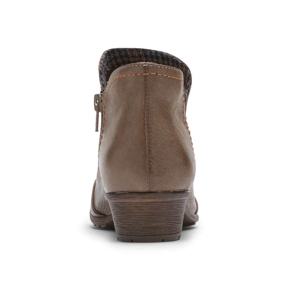 Gratasha V-cut Boot in Taupe CLOSEOUTS