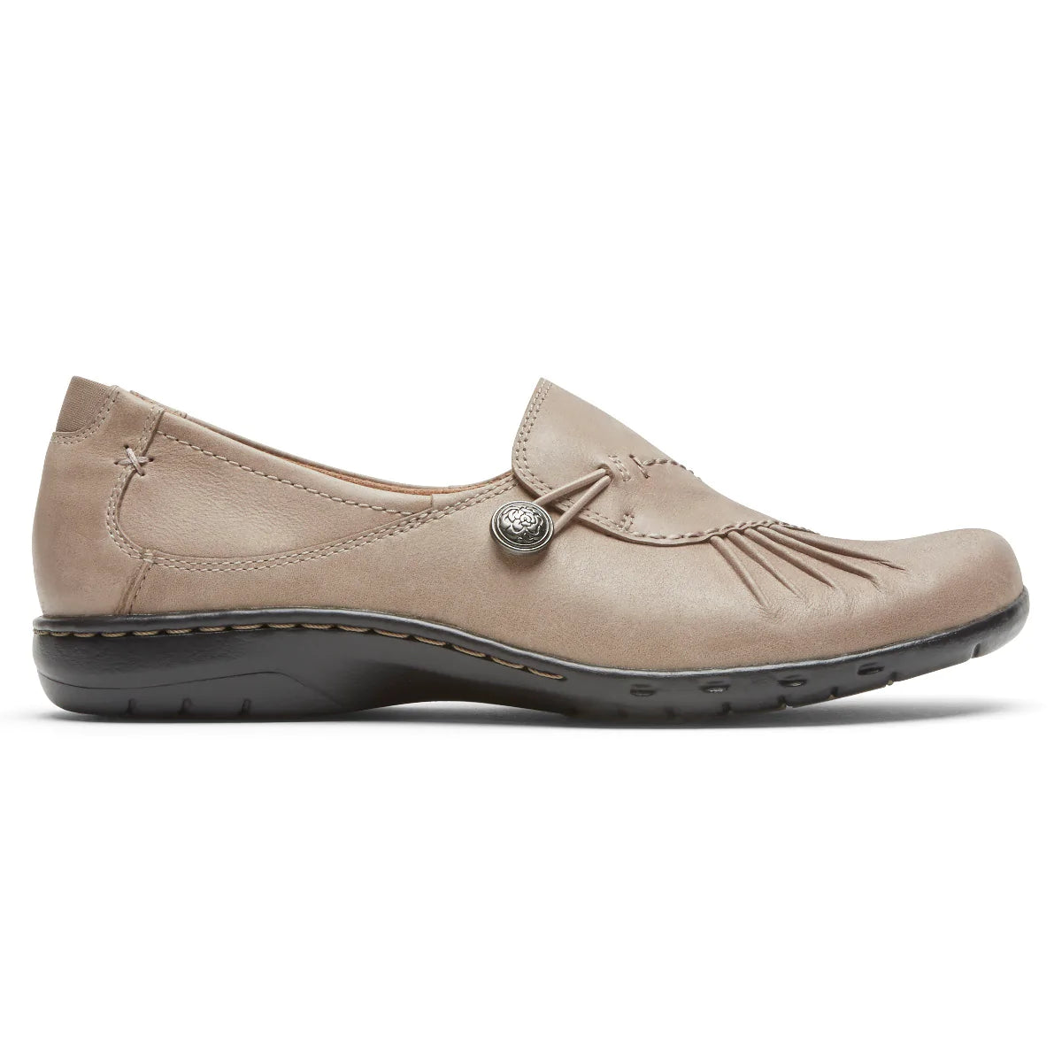 Paulette Slip on Loafer in Dove CLOSEOUTS