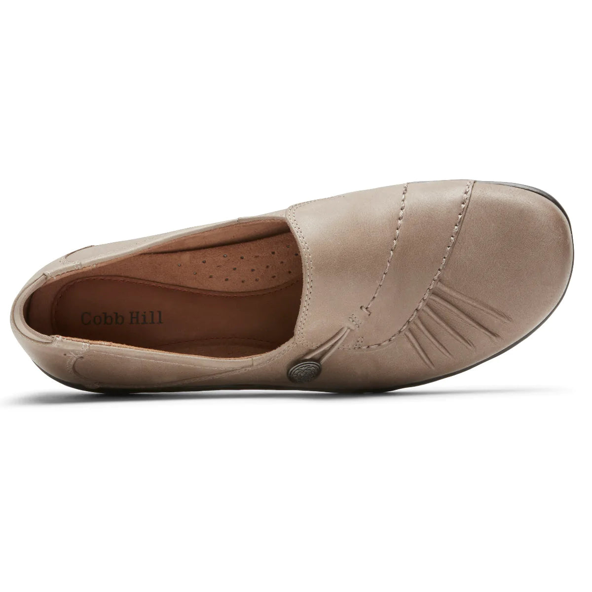 Paulette Slip on Loafer in Dove CLOSEOUTS