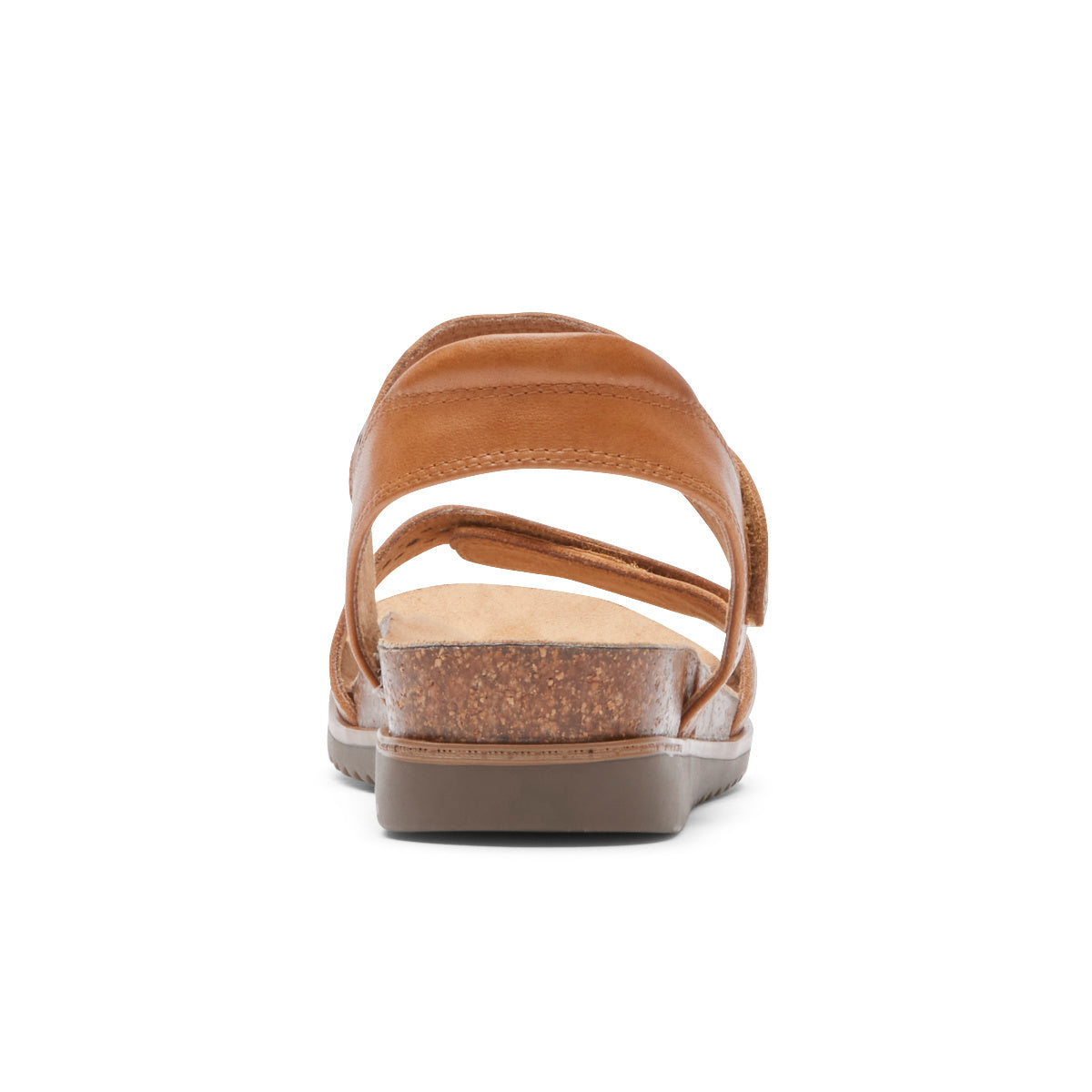 Cobb Hill Collection May Adjustable Cork Walking Sandal in Tan CLOSEOUTS