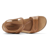 Cobb Hill Collection May Adjustable Cork Walking Sandal in Tan CLOSEOUTS