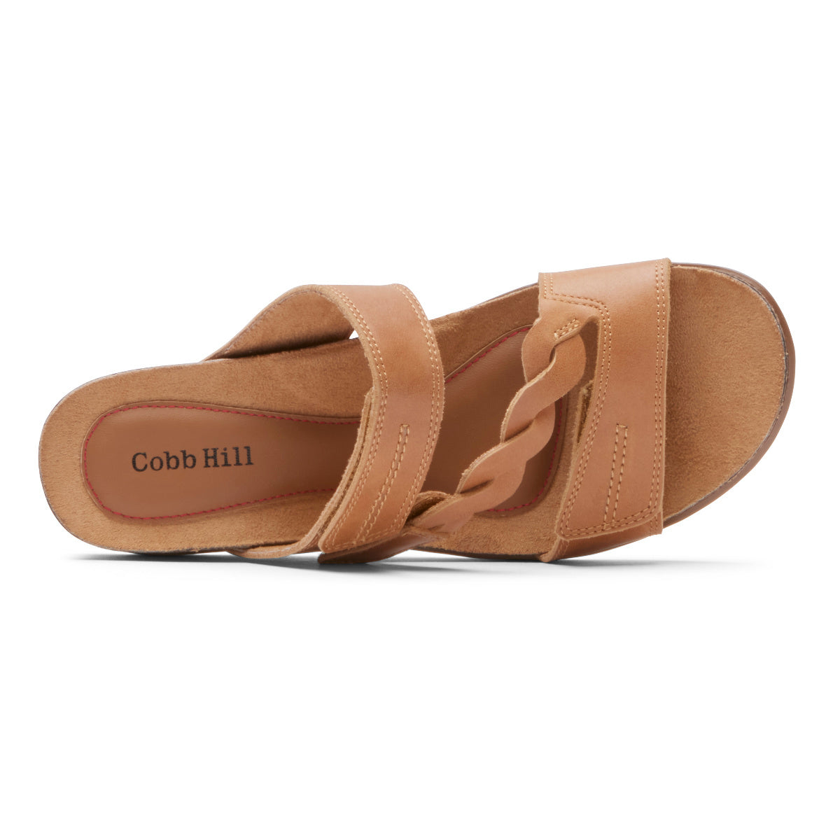 Cobb Hill Collection May Adjustable Cork Slide in Tan CLOSEOUTS