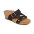 Kimmy Wedge in Black CLOSEOUTS