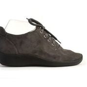 Sheba Vegan Oxford in Anthracite