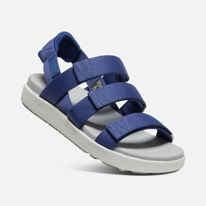 Elle Strappy Sandal in Blue Depths and Bright Cobalt CLOSEOUTS