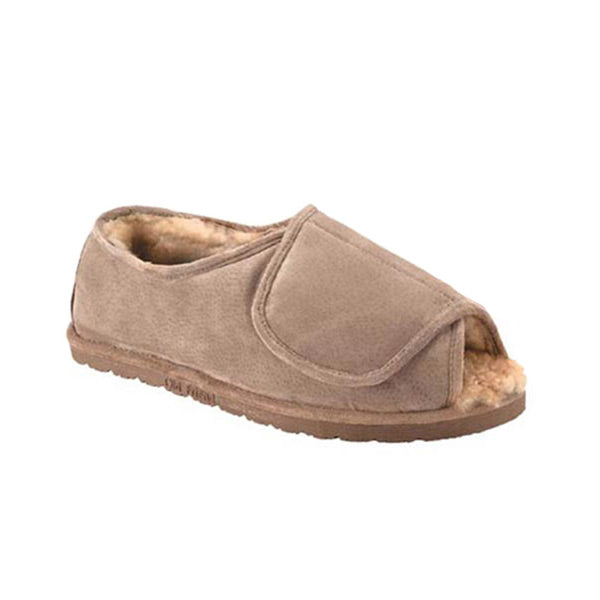 Men's Step-in Slipper in Chestnut