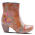 Folka Hand Painted Floral Boot in Camel CLOSEOUTS