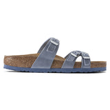 Franca Strappy Sandal in Dusty Blue CLOSEOUTS