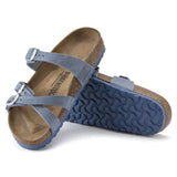 Franca Strappy Sandal in Dusty Blue CLOSEOUTS