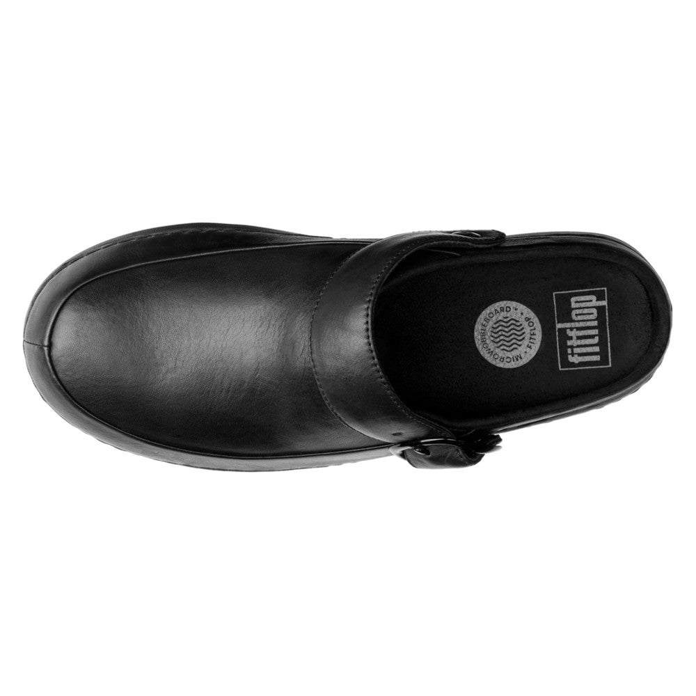 Gogh Pro Superlight Leather Clog in Black CLOSEOUTS