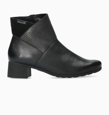 Garita Sleek Boot in Black Silk CLOSEOUTS