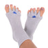 Happy Feet Alignment Sock in Light Grey