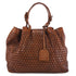 Cinch Travel Handbag in Brown Leather