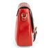 Hand Painted Saddlebag in Red Leather