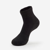 Men's Maximum Padding Running Quarter Sock in Black