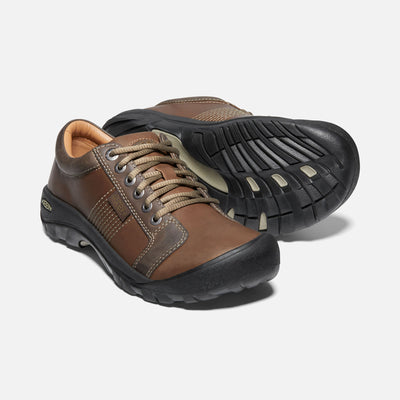 Austin Work Oxford in Chocolate Brown