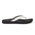 Puawe Woman's Sandal in White and Black