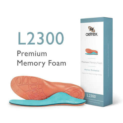 Men's L2300 Premium Memory Foam Orthotics - Insole for Extra Comfort