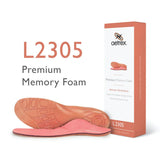 Women's L2305 Premium Memory Foam Orthotics - Insole for Extra Comfort