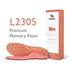 Women's L2305 Premium Memory Foam Orthotics - Insole for Extra Comfort