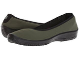 Lolita Ballet Flat in Olive CLOSEOUTS