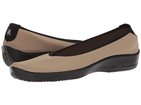 Lolita Ballet Flat in Taupe CLOSEOUTS