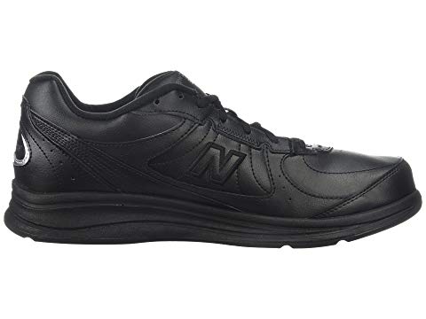 Men's Walking 577 Lace Up Walking Shoe in Black