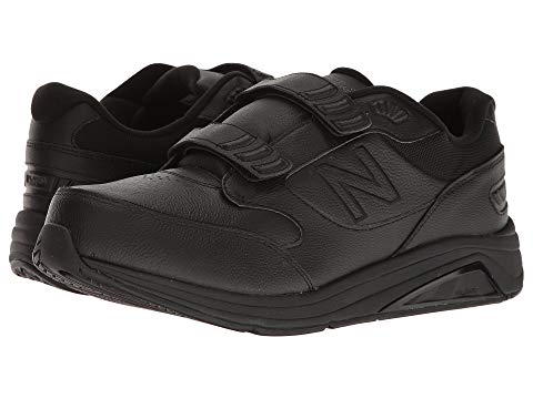 Men's Walking 928 Black Hook and Loop V3