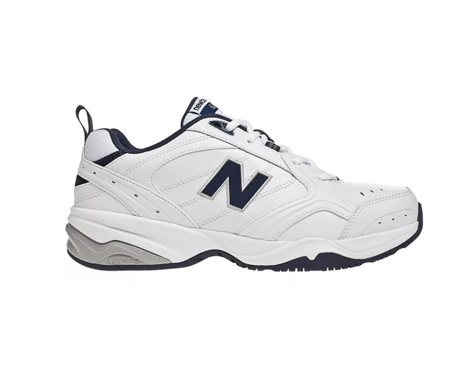 Men's Trainers 624 White with Navy V2