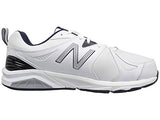 Men's Trainers 857 White with Navy V2