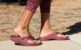 OOriginal Toe Post Sandal in Mars Red