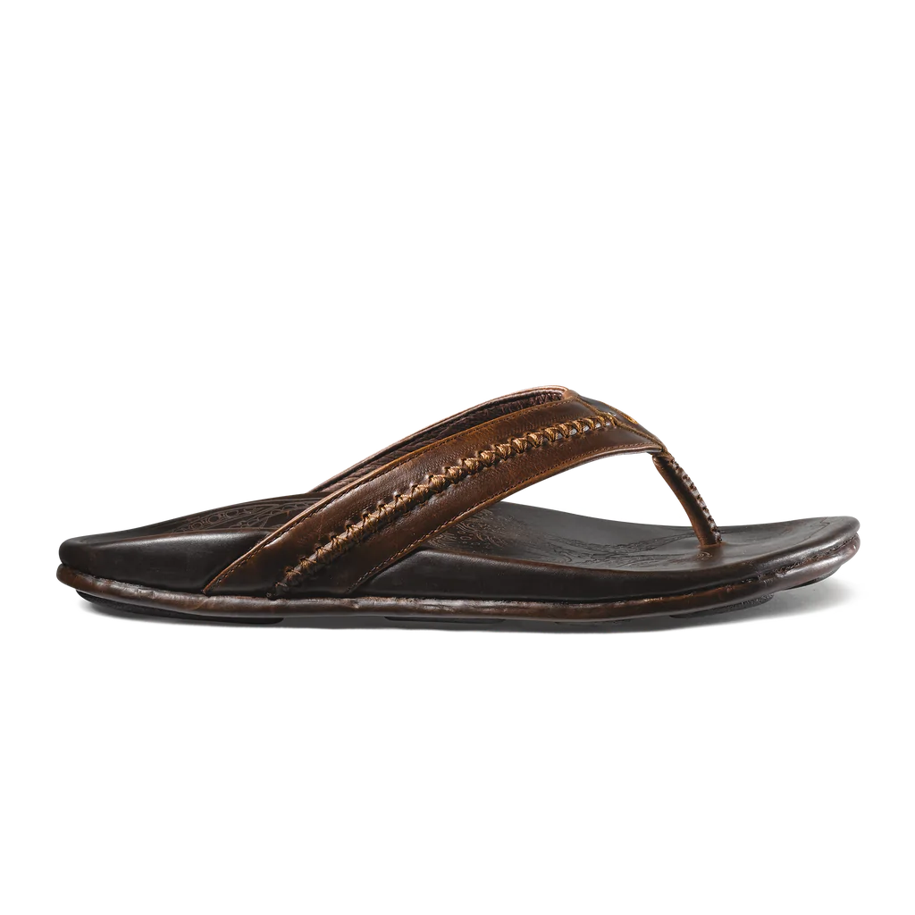 Mea Ola Men's Beach Sandal in Dark Java