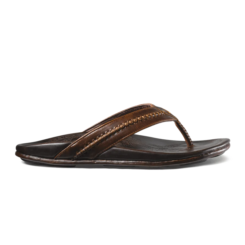 Mea Ola Men's Beach Sandal in Dark Java