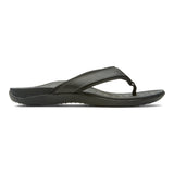Men's Tide Toe Post Sandal in Black
