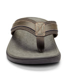 Men's Tide Toe Post Sandal in Brown