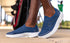 Men's OOMG eeZee Low Canvas Slip-On in Navy